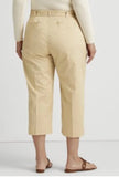 Lauren Ralph Lauren Plus Size Micro-Sanded Twill B Pale Parchment Pants Size 16W