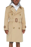 Burberry Kids Mayfair Trench Coat for Girls Size 10