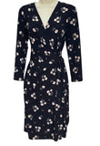 Anne Klein Floral Wrap Dress Size 16