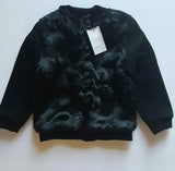 Vince Girls Faux Fur Bomber Jacket Size 4